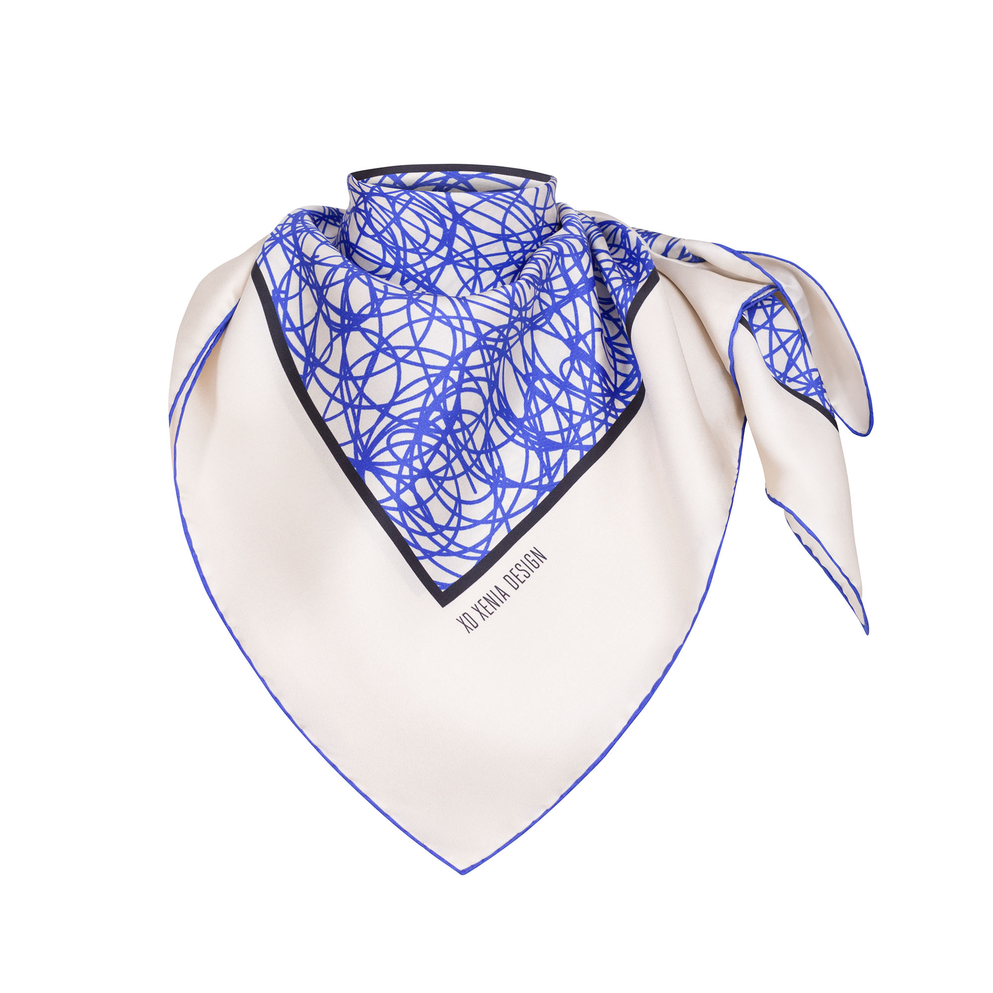 Šal TWILL – XD XENIA DESIGN svileni šal prednja strana