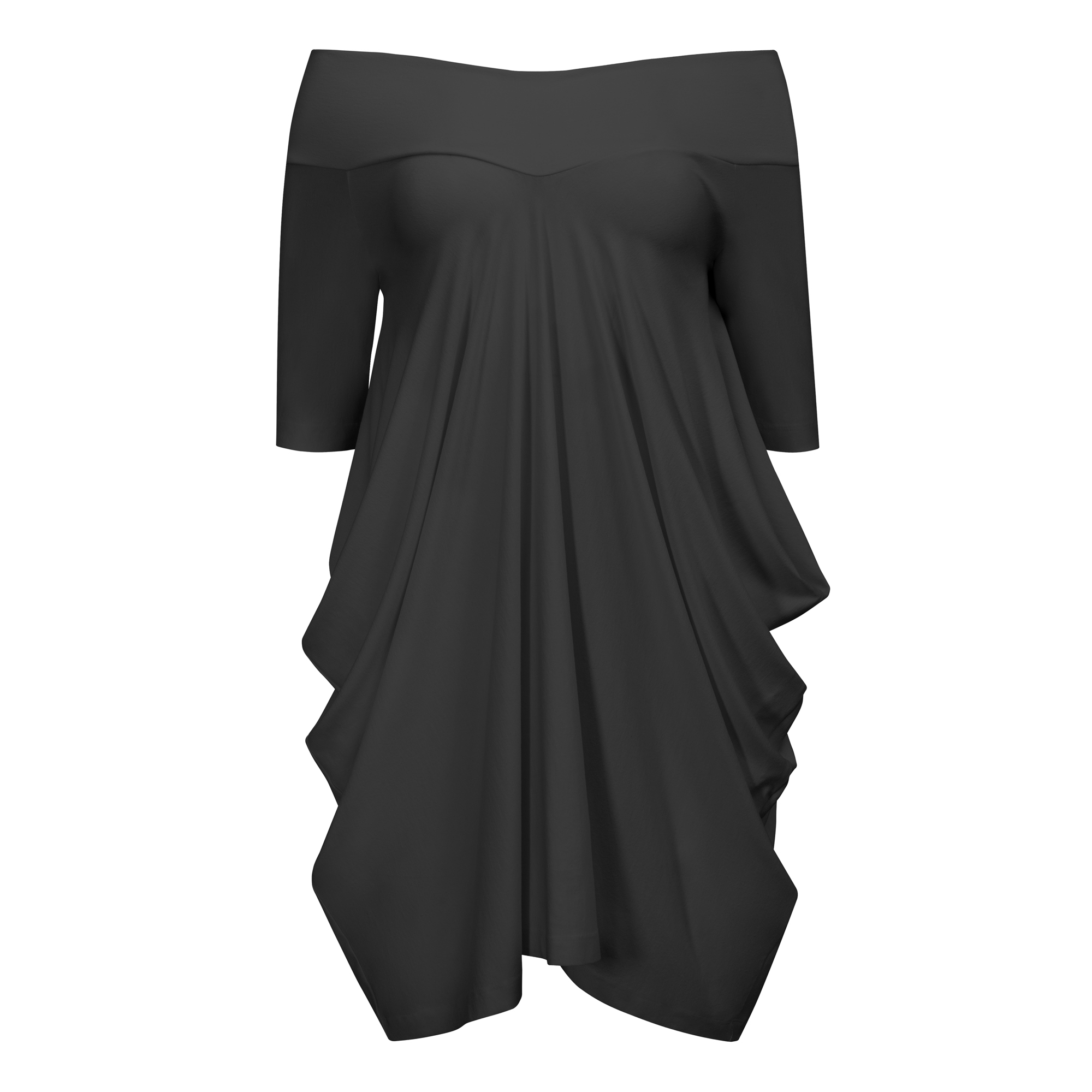 BRAT1 Tunic – XD XENIA DESIGN front view