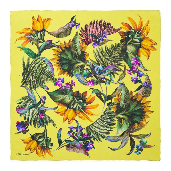 TWILLV Silk Scarf – designer silk scarf by XD XENIA DESIGN