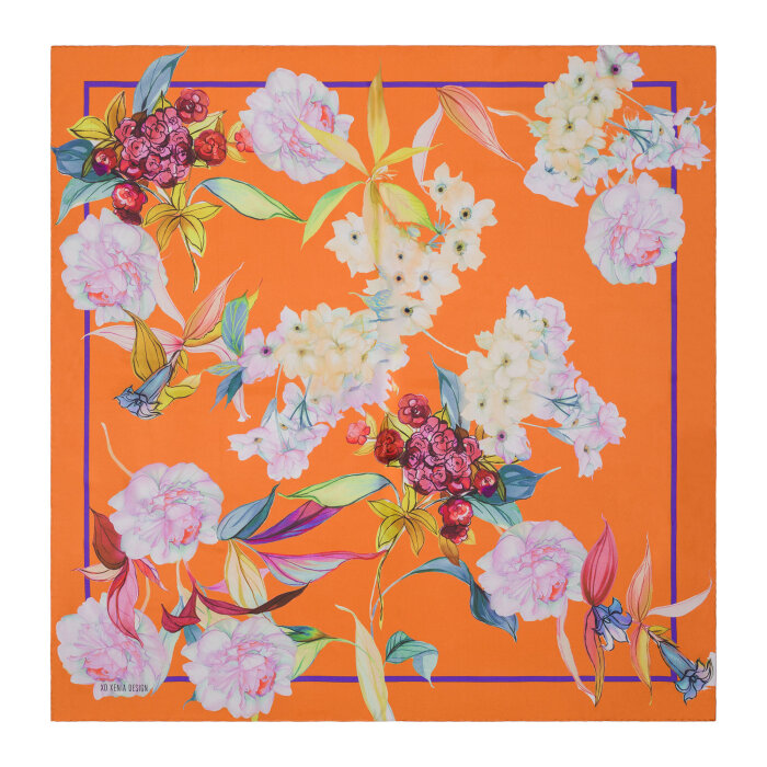 TWILLV Silk Scarf – designer silk scarf by XD XENIA DESIGN