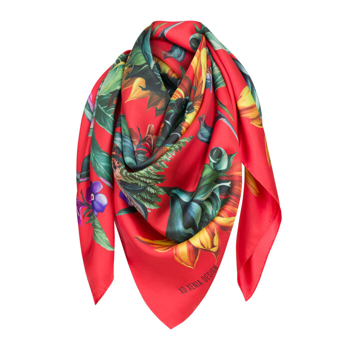 TWILLV Silk Scarf – XD XENIA DESIGN front view
