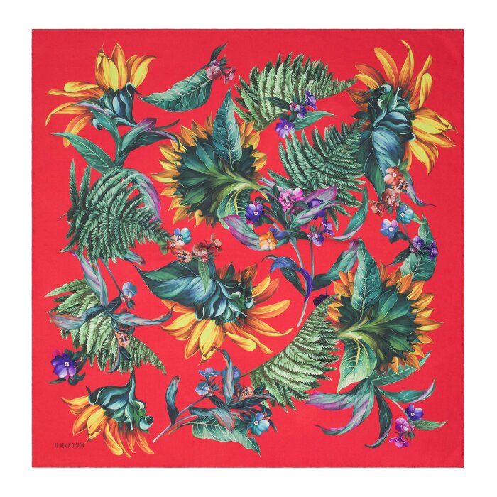 TWILLV Silk Scarf – designer silk scarf by XD XENIA DESIGN