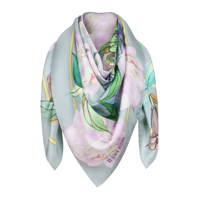 TWILLV Silk Scarf – designer silk scarf by XD XENIA DESIGN