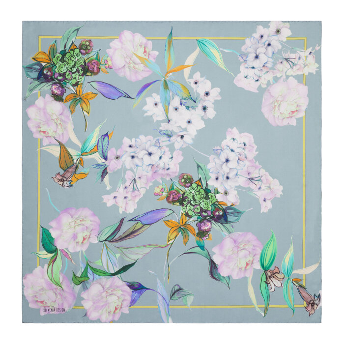 TWILLV Silk Scarf – designer silk scarf by XD XENIA DESIGN