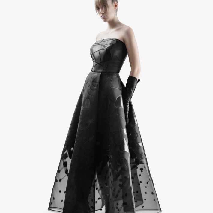 white christmas dresses XD Xenia Design Ivon Dress 44/ US 12